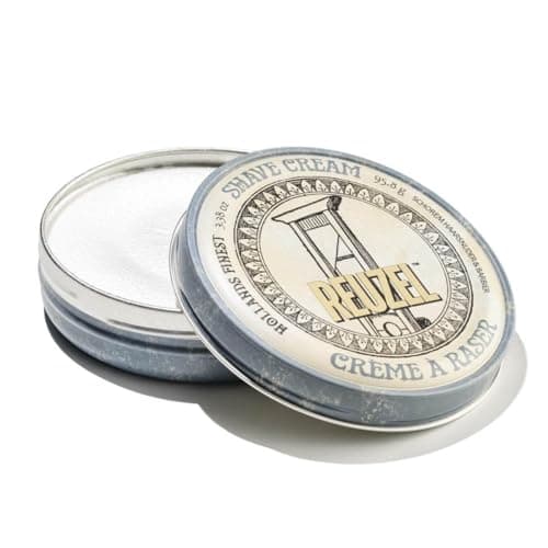 Image of Reuzel Shave Cream - Reduces Cuts and Nicks - Highly Concentrated, Rich and Super-Slick Formula - Closest, Most Comfortable Shave - Reduce Scrapes and Razor Irritation - Vegan Formula - 95.8 g