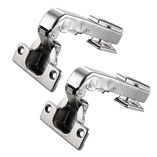Image of AOLISHENG 90 Degree Cabinet Hinges Soft Close Kitchen Cupboard Blind Corner Door Hinges 35mm, Concealed Wardrobe With Screws, 1 Pair