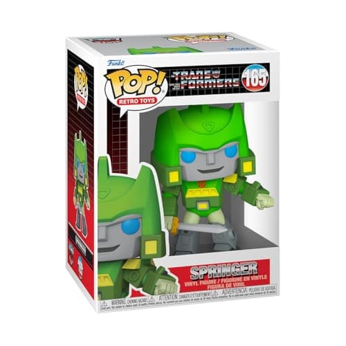 Image of Funko Pop! TV: Transformers - Springer - Transformers Classic - Collectable Vinyl Figure - Gift Idea - Official Merchandise - Toys for Kids & Adults - Cartoon Fans - Model Figure for Collectors