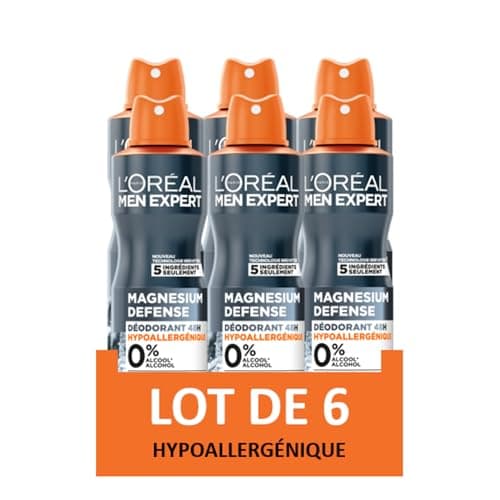 Image of Magnesium Defense Deodorant Spray 48h by L'Oréal Paris