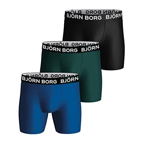 Image of Björn Borg Performance Men's Boxer Shorts (Pack of 3)