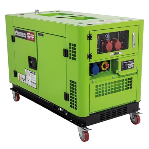 Image of SIP MEDUSA T15000 Silenced Diesel Generator, 12kW 1L Twin Cylinder Engine 32L Fuel Tank