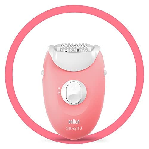 Image of Braun Silk-épil 3 3-176 Long-Lasting Hair Remover White/Pink