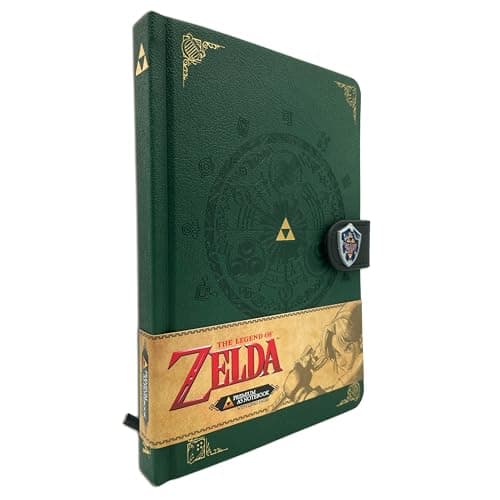 Image of Pyramid International A5 "The Legend Of Zelda" Notebook, Green