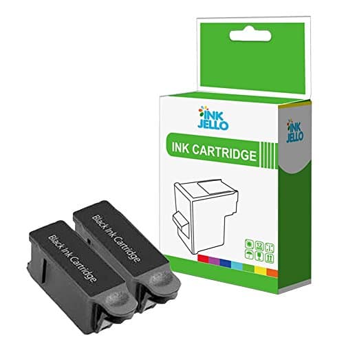 Image of InkJello Compatible Ink Cartridge Replacement for Advent A10 AW10 AWP10 Wireless ABK10 (Black, Double-Pack)
