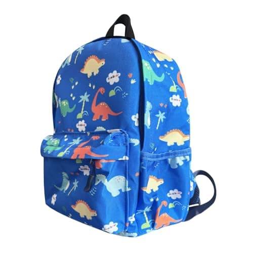 Image of Asheyya Dinosaur Backpack Boy, Mini Dinosaur Bag for Boys Girl (Light Blue)