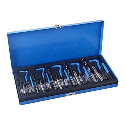 Image of DAYUAN 151pcs Thread Repair Kit Helicoil Insert Sleeves Metric M5 M6 M8 M10 M12 Stainless Steel Tap Drill