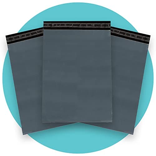 Image of Triplast 12 x 16-Inch Plastic Mailing Postal Bag - Grey (Pack of 500)