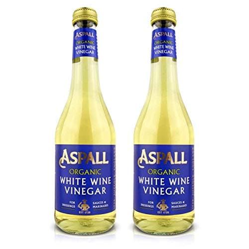 Image of Aspall Organic White Wine Vinegar - 2 x 350ml Twin Pack
