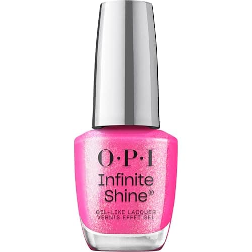 Image of OPI The New OPIcons Infinite Shine Collection - Gel Like & Long-Lasting Pink Nail Polish - Quick Dry with Pre-Cured Gel Technology & OPI Pro-Wide Brush - I’m Not Really an Influencer (15ml)