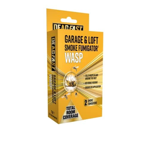 Image of Deadfast Garage and Loft Wasp Fumigator - Twin Pack, Orange