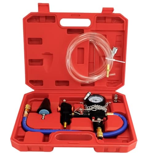 Image of NSGMXT Cooling System Vacuum Purge Coolant Refill Tool Kit Set,Cooling System Pressure Tester & Vacuum Refill Kit