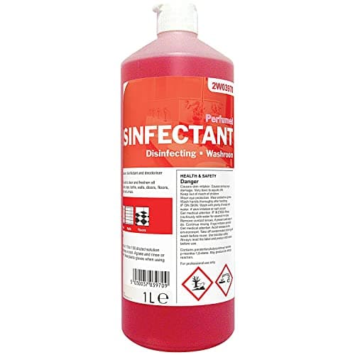 Image of 2Work Disinfectant and Washroom Cleaner Perfumed 1 Litre 2W03970