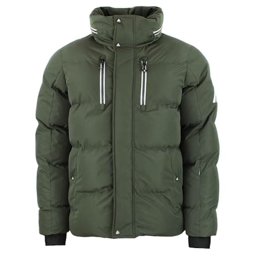 Image of PEAK MOUNTAIN CAPTIVE men's ski down jacket, khaki, XXL