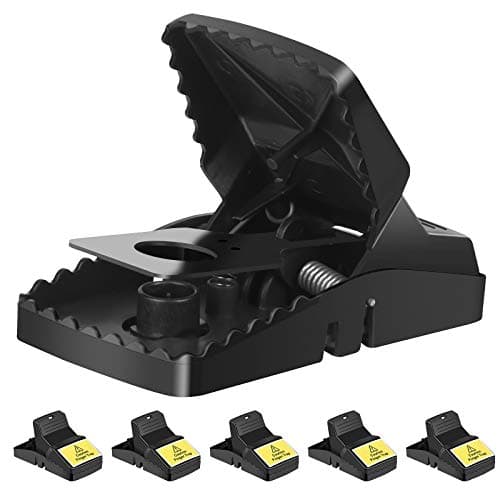 Image of Trisiki Mouse Traps, 6 Pack Heavy Duty Reusable Snap Traps that Kill Instantly, High Sensitive Mice Catcher, Safe and Effective Rodent Trap for Indoors Outdoors