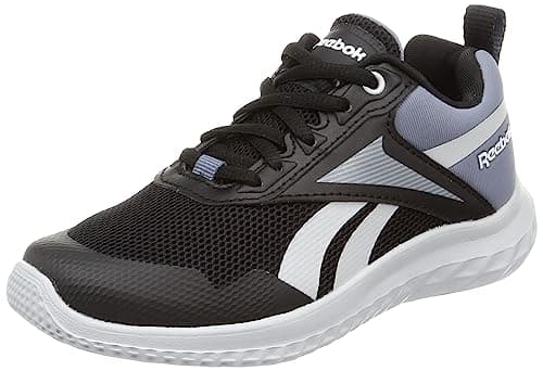 Image of Reebok Men Rush Runner 5 Sneaker, Black/Cold Grey 4/Pure Grey 2, 10