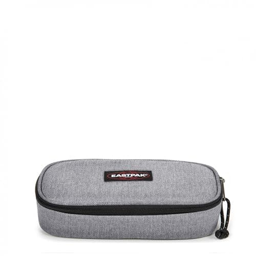 Image of EASTPAK Oval Single Pencil Case - Sunday Grey (Grey)