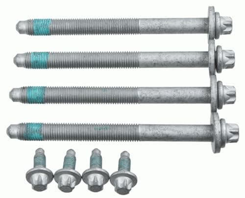 Image of LEMFÖRDER 38012 01 Repair Kit Wheel Suspension Service Pack for Mercedes-Benz C-Class Sedan (W204) 2007-2015 Both Sides, Rear Axle and other vehicles
