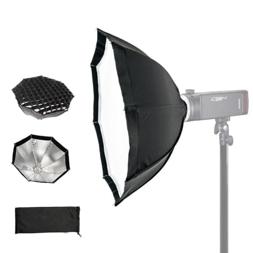 Image of Godox Ad-s7 Multi-functional 45cm Umbrella Softbox Soft Box For WITSTRO Flash AD200 AD360II AD180 AD360
