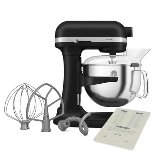 Image of KitchenAid 5.6L Bowl Lift Artisan Mixer Matte Black (5KSM60SPXBBM)