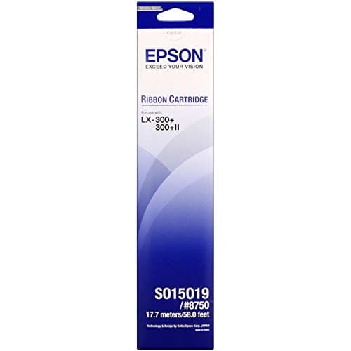 Image of Epson C13S015637 - LX850 BLACK RIBBON REPLACEMENT FOR C13S015019