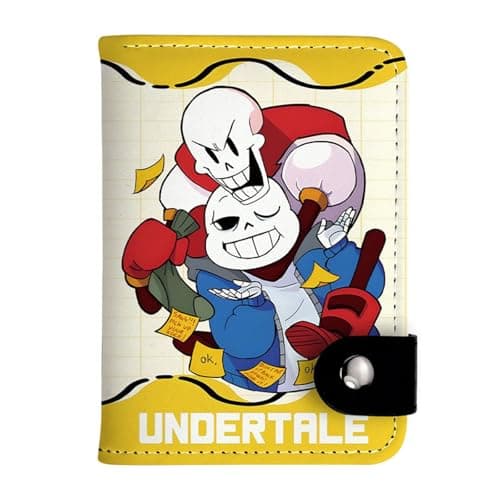 Image of Yinova for Under.ta-le Wallets for Boys, Anime Purse with Multiple Card Slots, ThinWallet for Boys Girls Men Women Teen, Pattern(A2)