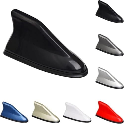Image of CQAQACQ Car Aerial for VW Polo Golf 4 5 7 6 Mk4, Shark Fin Aerial Waterproof Dust Proof Enhanced Signal Modification Car Accessories,Black