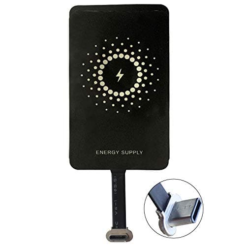 Image of MyMAX – Super Fast 1300mA Magic Tag Type C Qi Wireless Charging Receiver and Adapter for Google Pixel, Samsung, Huawei, LG, Sony, Motorola, Nokia, HTC and other USB-C Android Phones (Model: M1300)