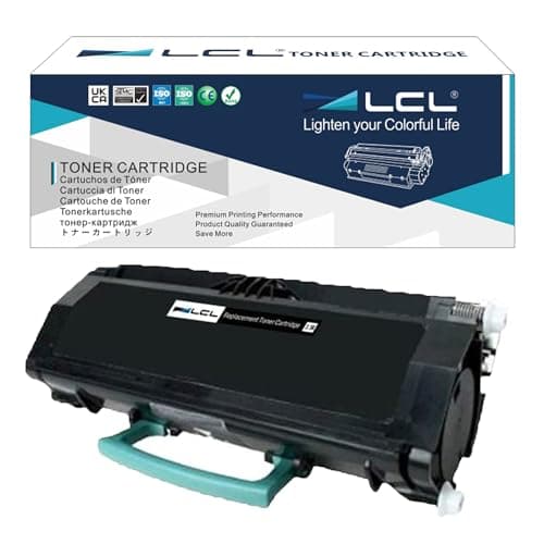 Image of LCL Remanufactured E260A11E E260A21E (1-Pack Black) Toner Cartridge Replacement for Lexmark E260 E260d E260dn E260dt E260dtn E360 E360d E360dn E360dtn E460 E460dn E460dw E462dtn E462 E460d E460dtn