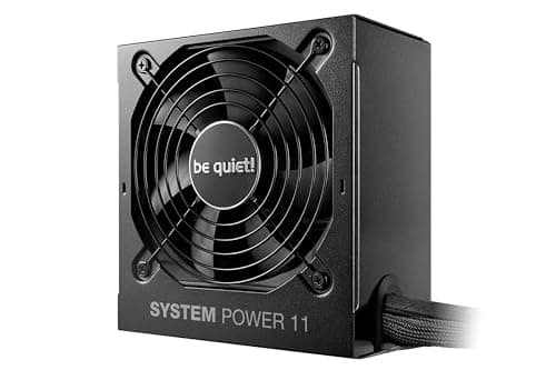 Image of be quiet! System Power 11 550W Power Supply, ATX 3.1 PSU, With Support For PCIe 5.1 GPUs, Temperature-Controlled 120mm Quality Fan, Strong 12V-Rail, DC-to-DC Technology, 80 PLUS® Bronze Efficiency