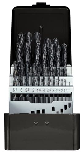 Image of GEDORE Red Twist Drill Bit Set Thread-Rolled 25-Piece