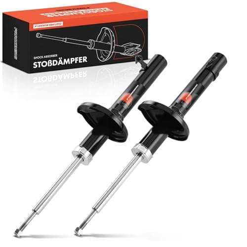 Image of Frankberg 2x Shock Absorber Strut Front Left Right 570mm Gas pressure Compatible with HR-V GH 1.6 16V 4WD 1.6 16V 1999-2007 Replace# 334244,51606S2HG02