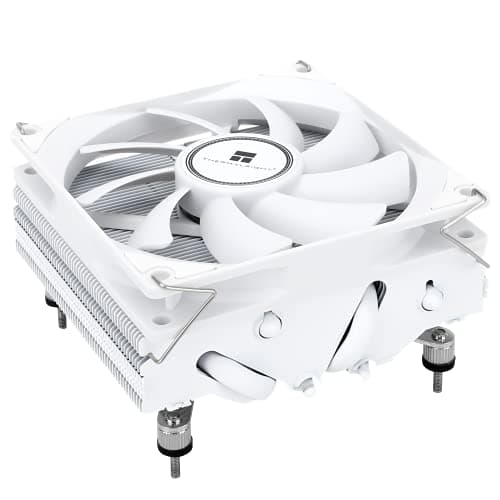Image of Thermalright AXP90-X47 White Low Profile CPU Air Cooler ITX with Quite TL-9015W PWM Fan, 47mm Height, ITX Cooler, for AM4/AM5/Intel LGA 1700/1851/1150/1151/1200, White Coated Heatsink Cooling