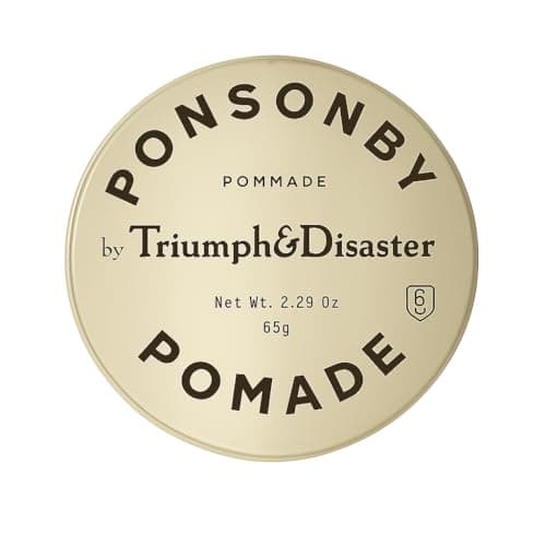 Image of Triumph & Disaster | Ponsonby Pomade | Medium Hold Styling Wax for Fine to Thick Hair - High Shine, Non-Greasy Finish for Men, 65g
