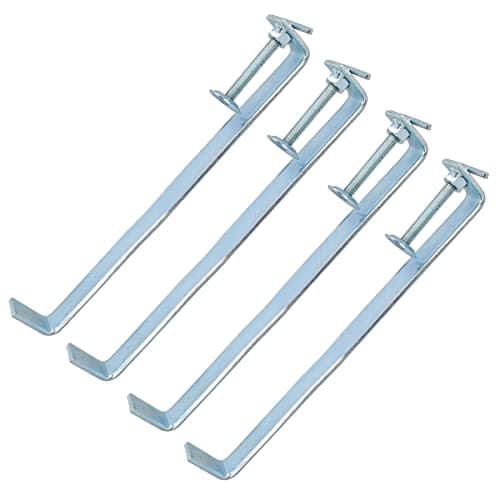 Image of 300mm Brick Laying Profile Clamp Holder Fastener Carpentry Internal Wall Clamps 4pk
