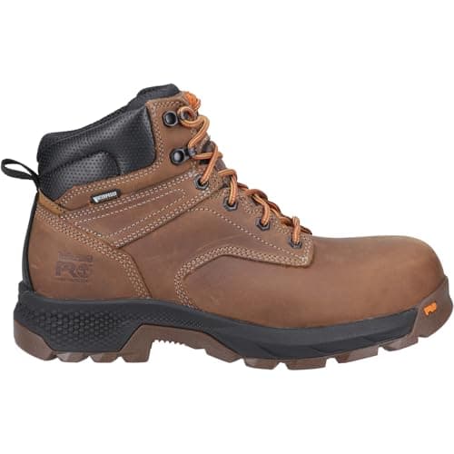 Image of Timberland PRO Titan 6" Leather Brown Safety Boots - UK 8