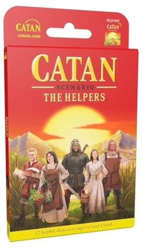Image of Catan Catan Scenarios: The Helpers Extension Board Game Ages 12 plus 3-4 Players