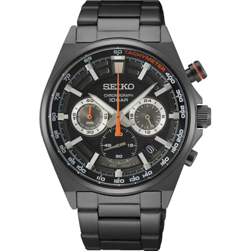 Image of Seiko Men's Chronograph Watch with Stainless Steel Strap, SSB399P1