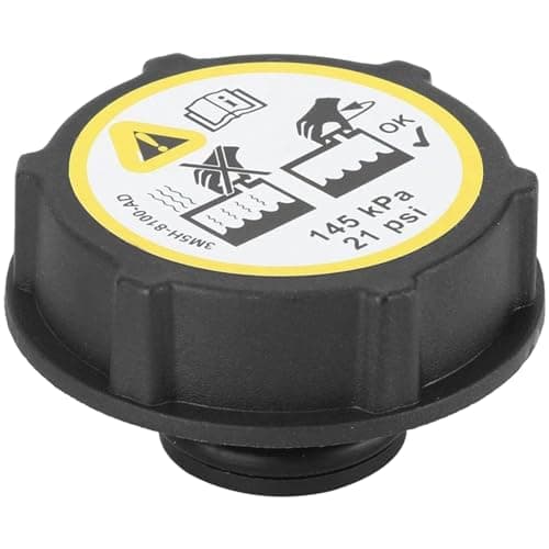 Image of PWR Radiator Expansion Water Tank Cap Coolant Tank Cap Cover Lid For Ford Fiesta Focus C-Max Transit Mk7 Mk8 Connect Mondeo Custom Galaxy Kuga Puma B-Max 3M5H8100AD 1301104 DG938101AA 5193938