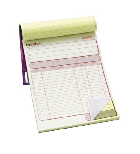 Image of Pukka Pad, Duplicate Invoice Book 203 x 137mm Pack of 5