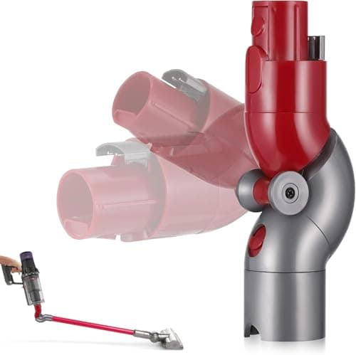 Image of Vacuum Cleaner Replacement Top Adapter Quick Release Bend Adapter Vacuum Cleaner Steering Adapter Compatible with Dyson Vacuum Cleaner V7, V8, V10, V11, V15