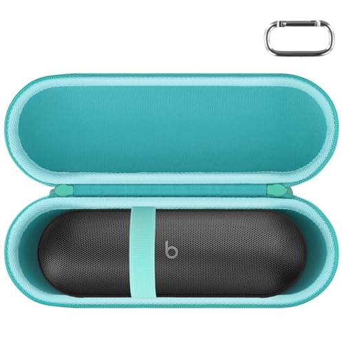 Image of Aenllosi Hard Travel Case Compatible with Beats Pill - Wireless Bluetooth Speaker, Beats Portable Speaker Organizer.(Case Only) (Mint Green)