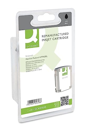 Image of Q-Connect Ink for HP 940XL Ink Cartridge - Black