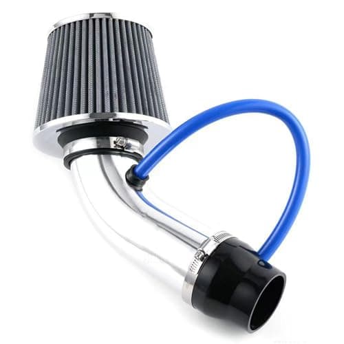 Image of PWSVRDIQC Cold Air Intake Kit, for Ford Fiesta MK6 MK7 Mondeo MK3 MK4 MK5 Escape 76mm Air Filter High Flow Aluminum Alloy Pipe Washable Reusable Induction Kit Air Intake Pipe