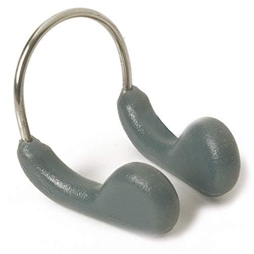 Image of Speedo Unisex-Adult Competition Swimming Nose Clip | Swim Essentials, Graphite, One Size