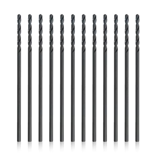 Image of Drill America 7/32" x 6" High Speed Steel Aircraft Extension Drill Bit (Pack of 12), DWDA/C Series