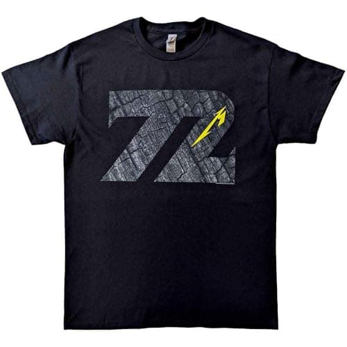 Image of Metallica T Shirt M72 Seasons Charred Band Logo New Official Unisex Black Size XXL