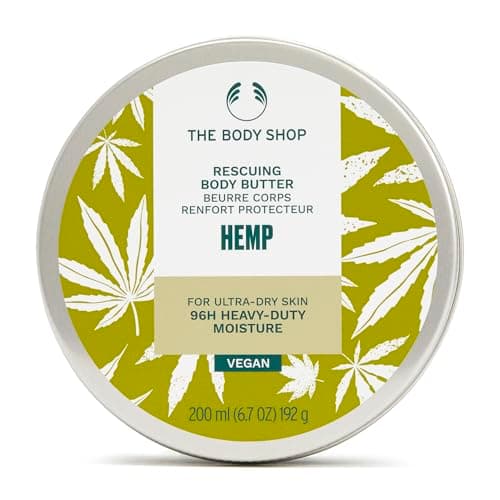Image of The Body Shop Hemp Body Moisturizer – Nourishing & Moisturizing Skincare for Ultra Dry Skin – Vegan – 6.7 oz