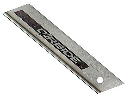Image of Stanley FatMax STHT0-11825 25mm Carbide Snap Off Blades (Pack of 5), Silver/ Black