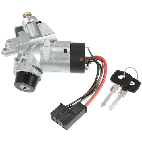 Image of Partuto Ignition Switch Lock Cylinder Assembly W/Keys No.A9014600304 - Car Ignition Lock Cylinder Key Switch Starter for Mercedes Sprinter 1995-2006 for VW LT II Metal Silver Tone - 1 Set